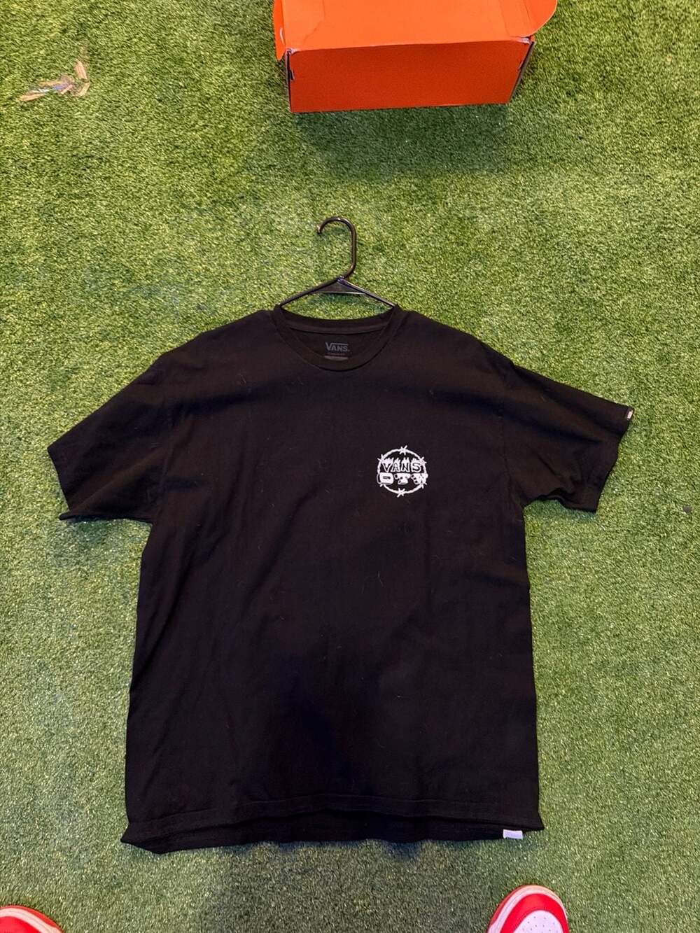 Vans Secret Powers Skeleton Graphic T-Shirt Black Large
